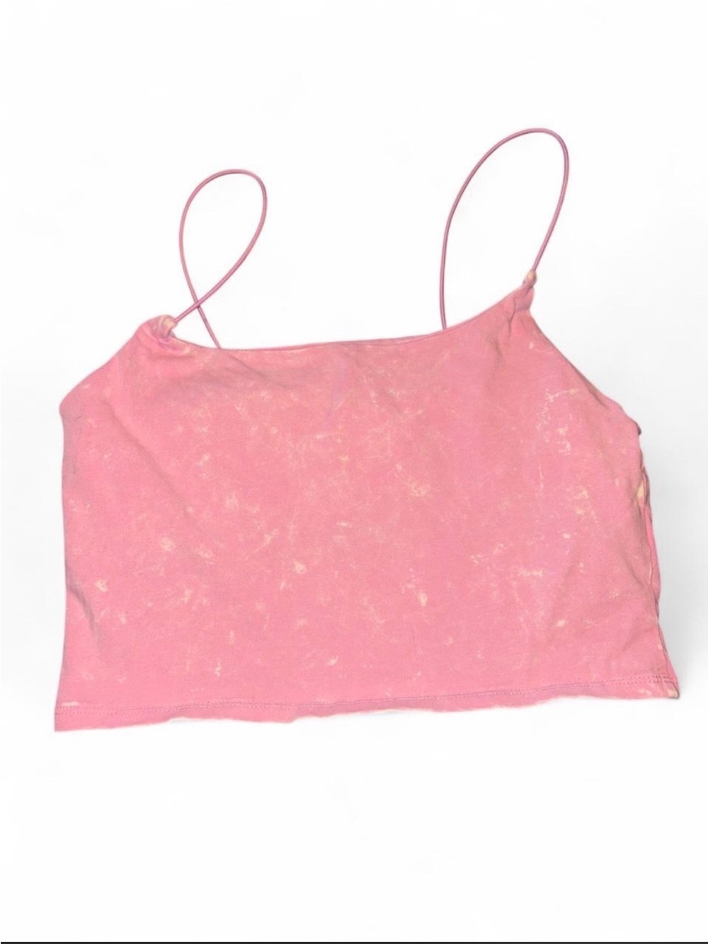 Forever 21 Pink Spaghetti Strap Crop Cami